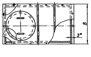 Баки и резервуары ТЭС И АЭС прямоугольные (чертеж)