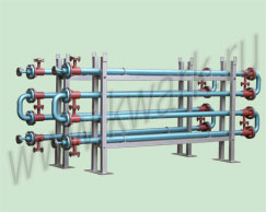 компактный кожухотрубный теплообменник ПВК